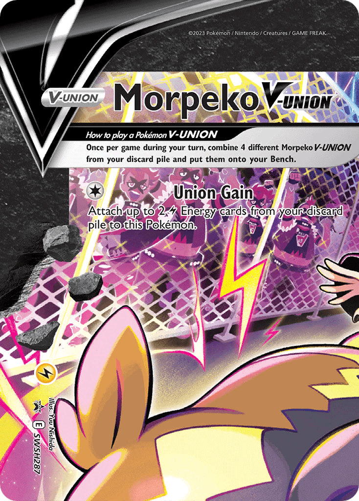 Morpeko V-UNION: SWSH Black Star Promos