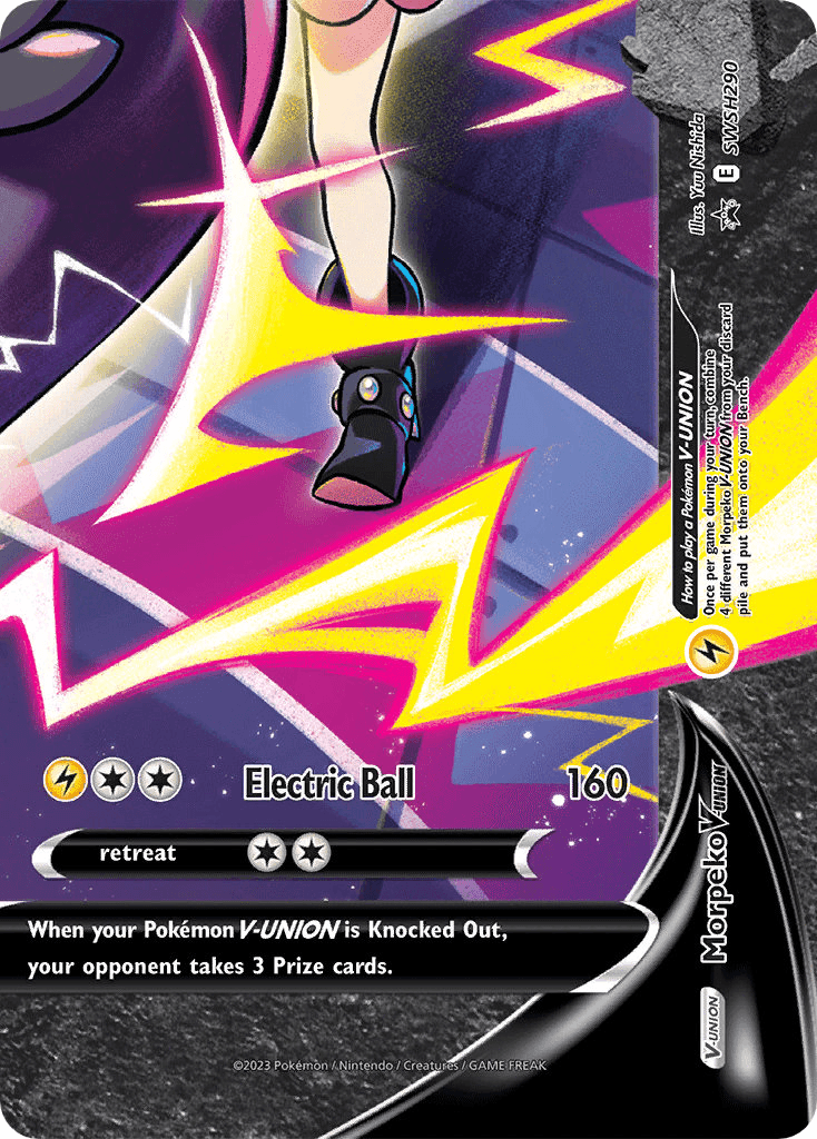 Morpeko V-UNION: SWSH Black Star Promos