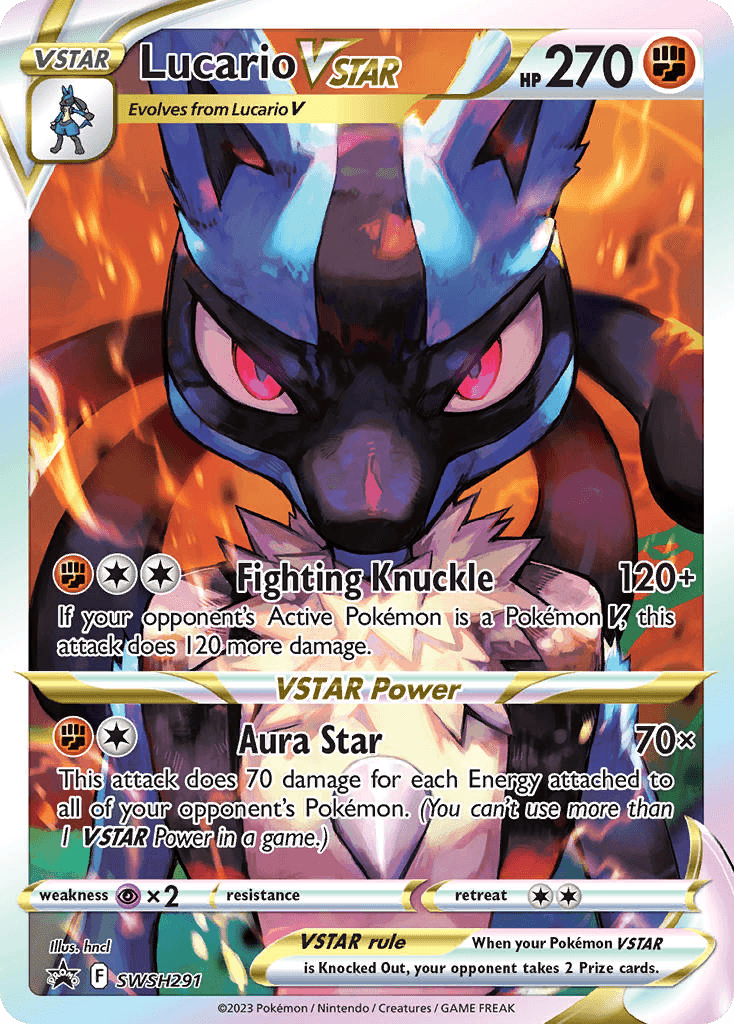 Lucario VSTAR: SWSH Black Star Promos
