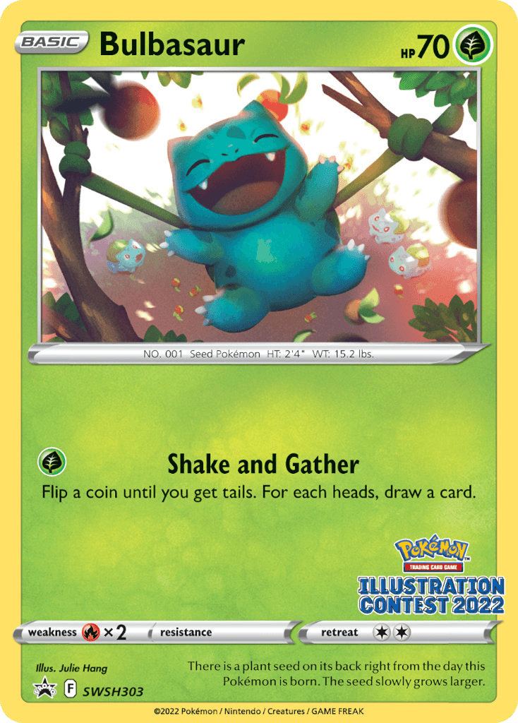 Bulbasaur: SWSH Black Star Promos