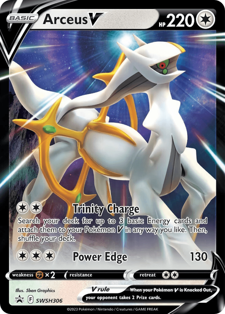 Arceus V: SWSH Black Star Promos