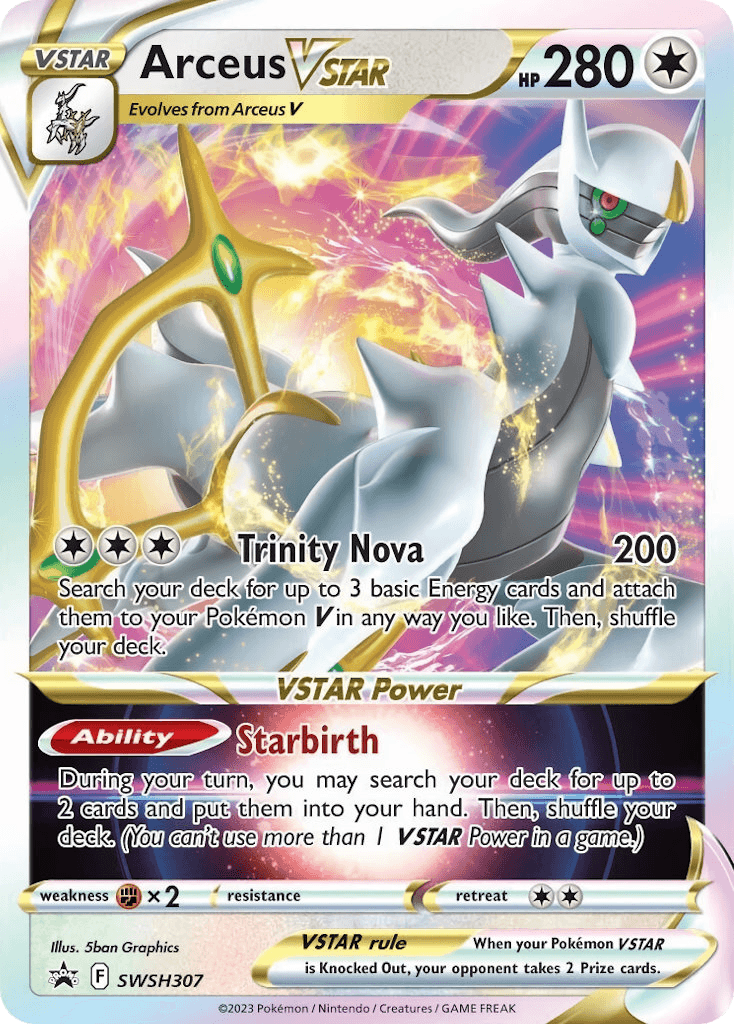 Arceus VSTAR: SWSH Black Star Promos