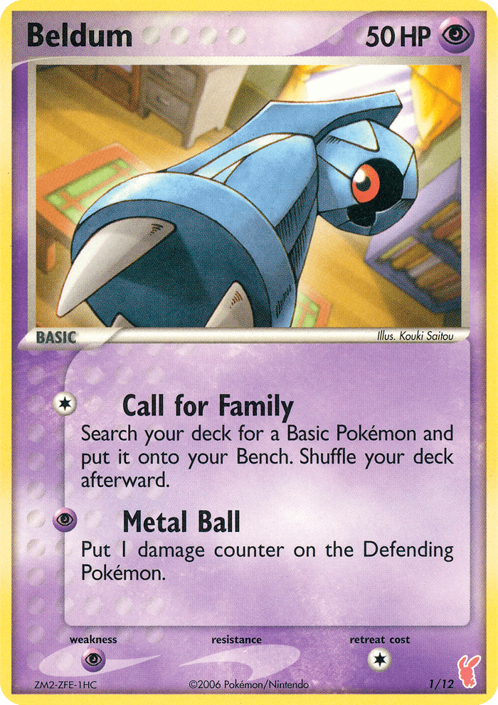 Beldum: EX Trainer Kit 2 Plusle