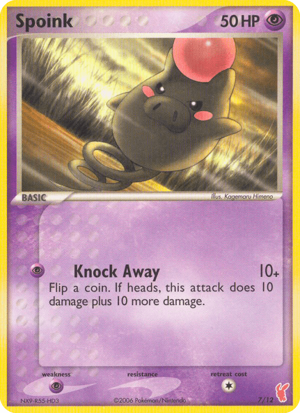 Spoink: EX Trainer Kit 2 Plusle