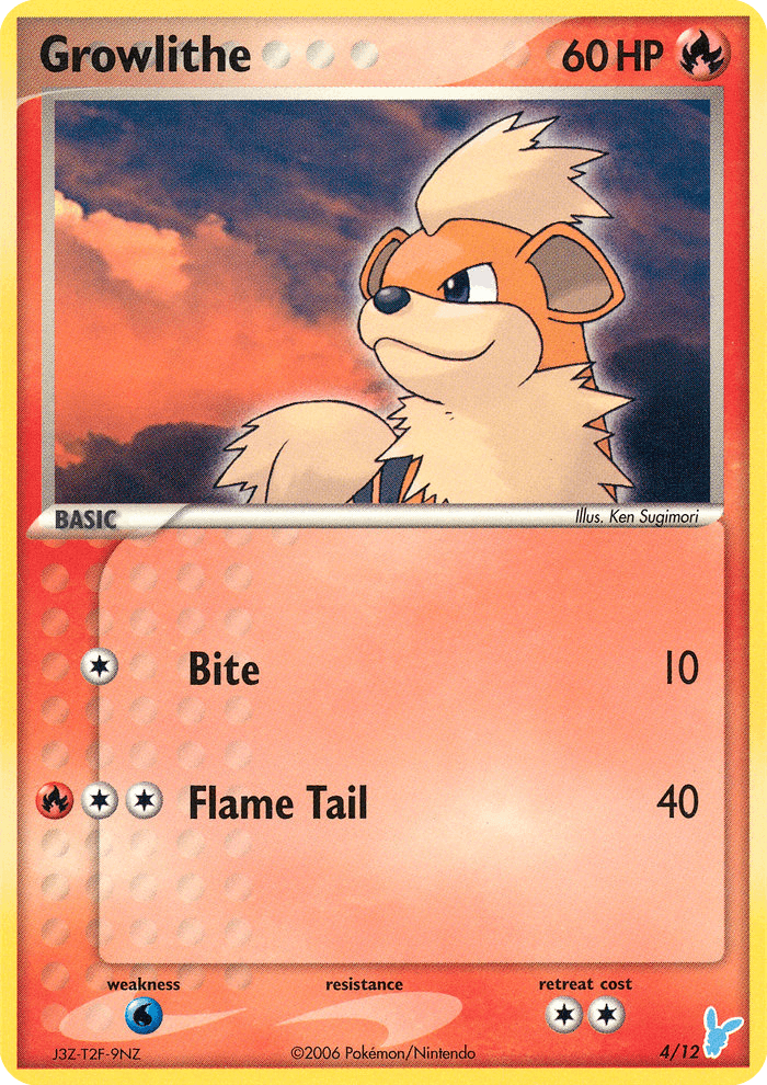 Growlithe: EX Trainer Kit 2 Minun