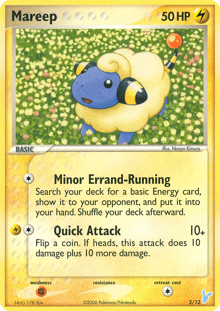 Mareep: EX Trainer Kit 2 Minun
