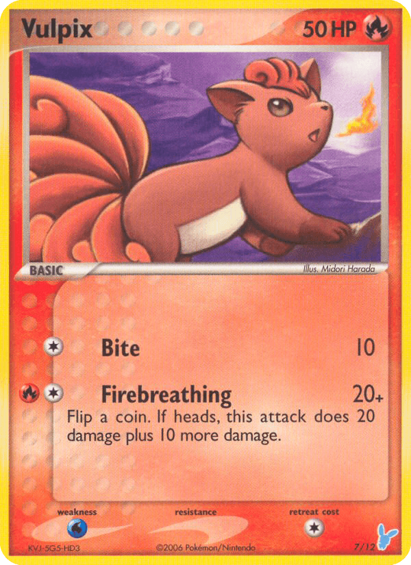 Vulpix: EX Trainer Kit 2 Minun