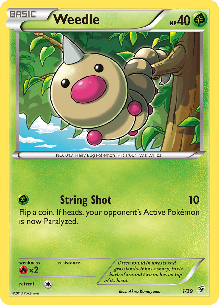 Weedle: Kalos Starter Set