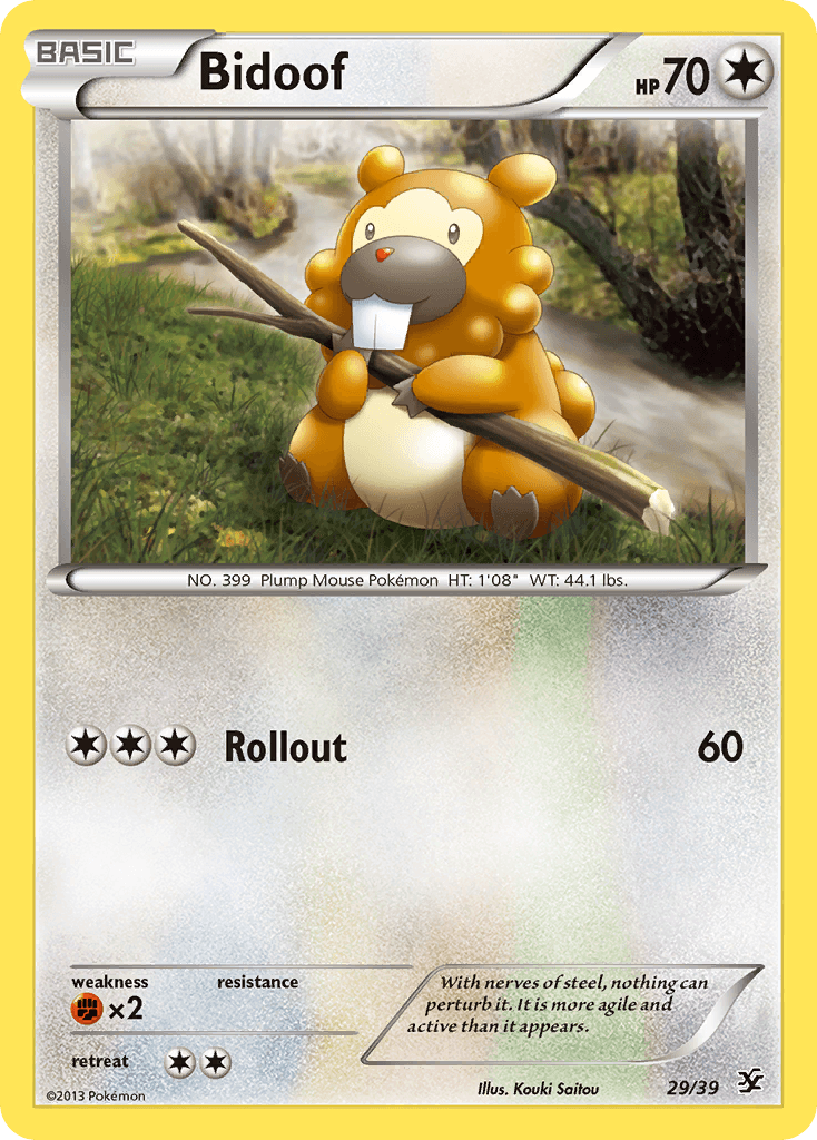 Bidoof: Kalos Starter Set