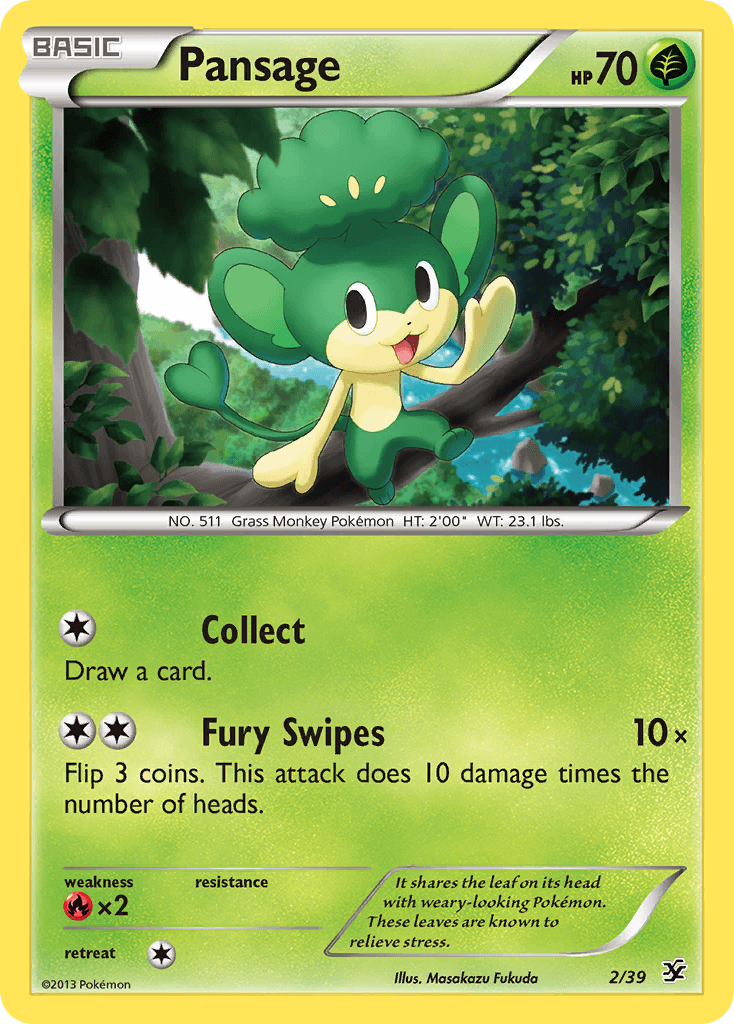 Pansage: Kalos Starter Set
