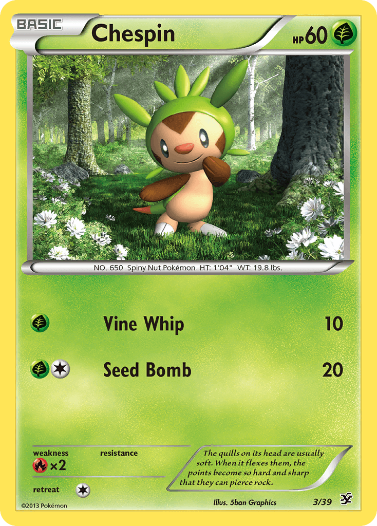 Chespin: Kalos Starter Set