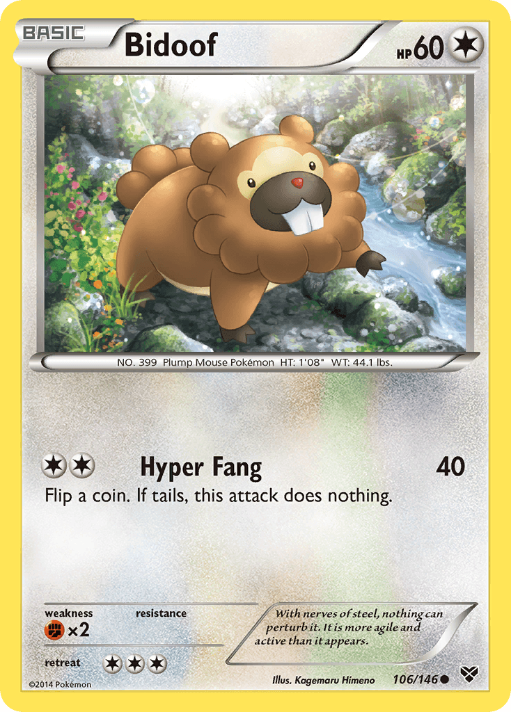 Bidoof: XY