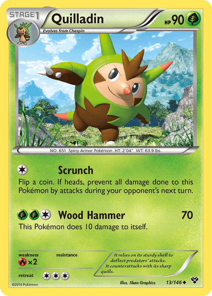 Quilladin: XY