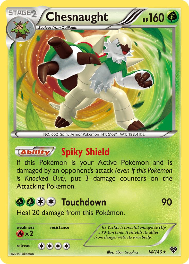 Chesnaught: XY