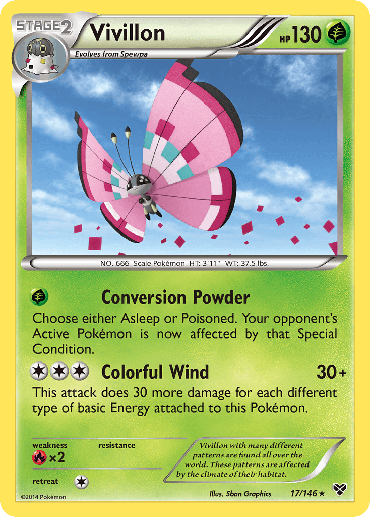 Vivillon: XY