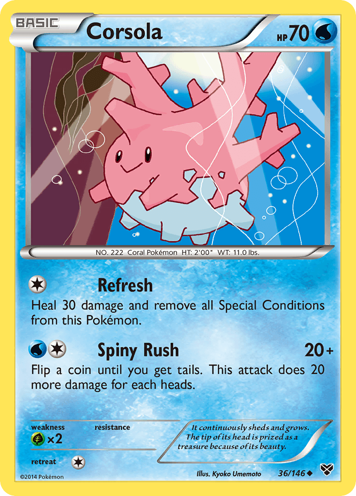 Corsola: XY