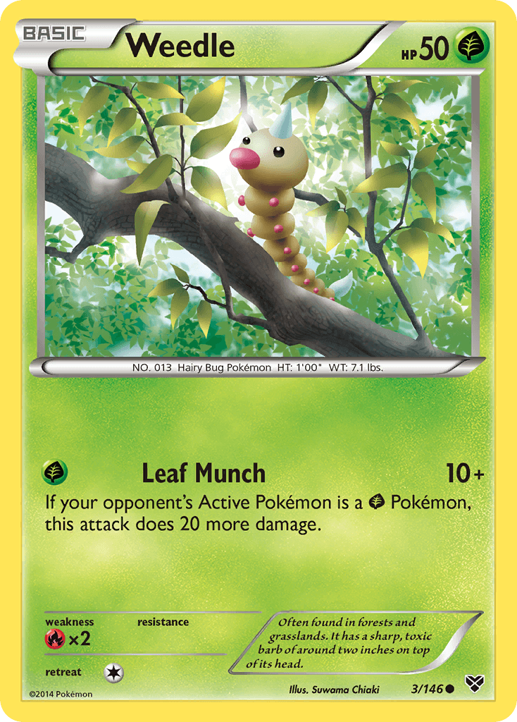 Weedle: XY