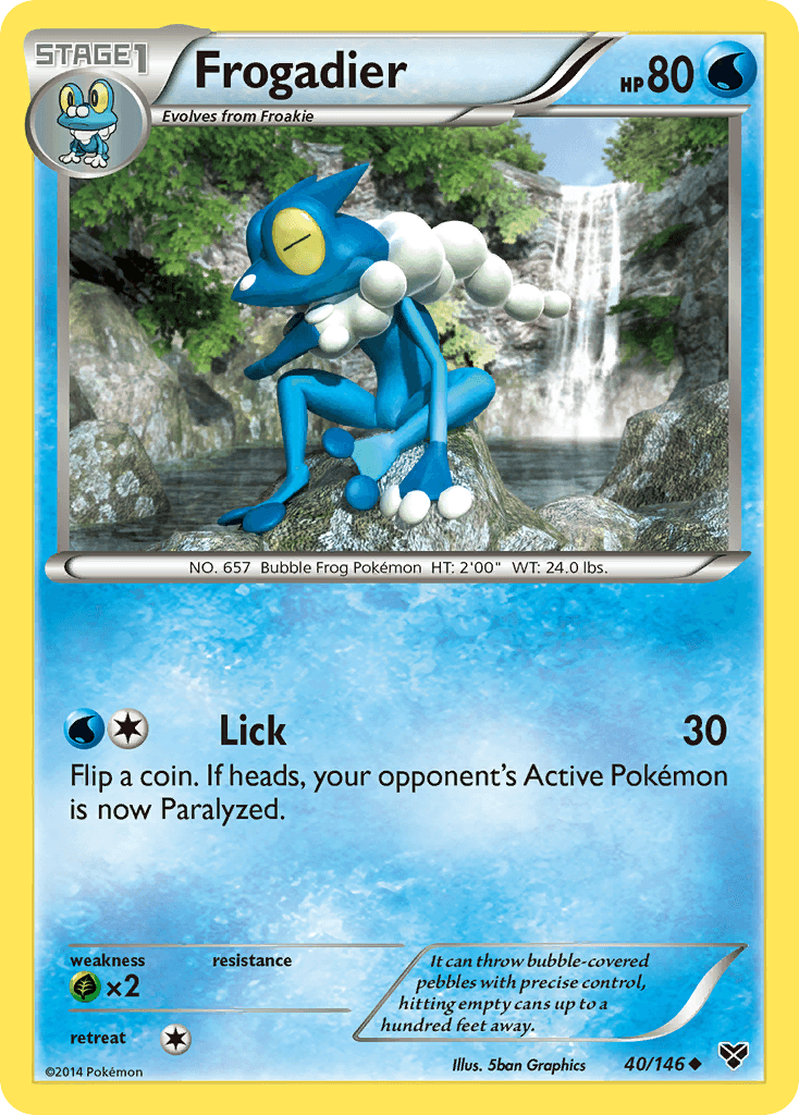 Frogadier: XY