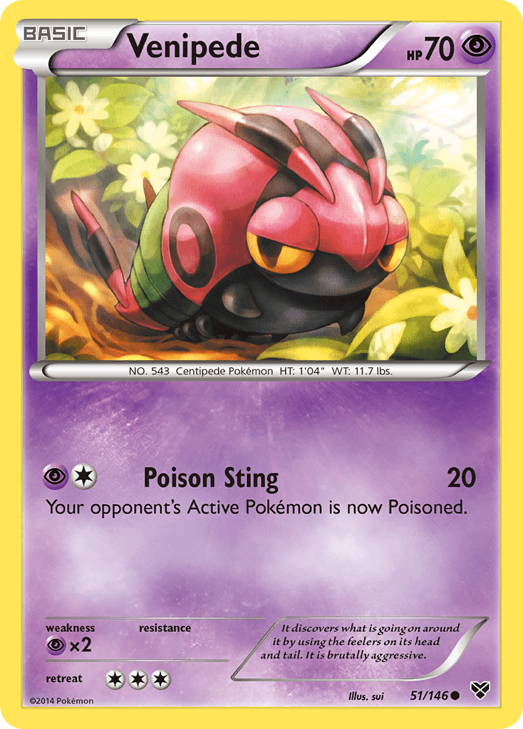 Venipede: XY