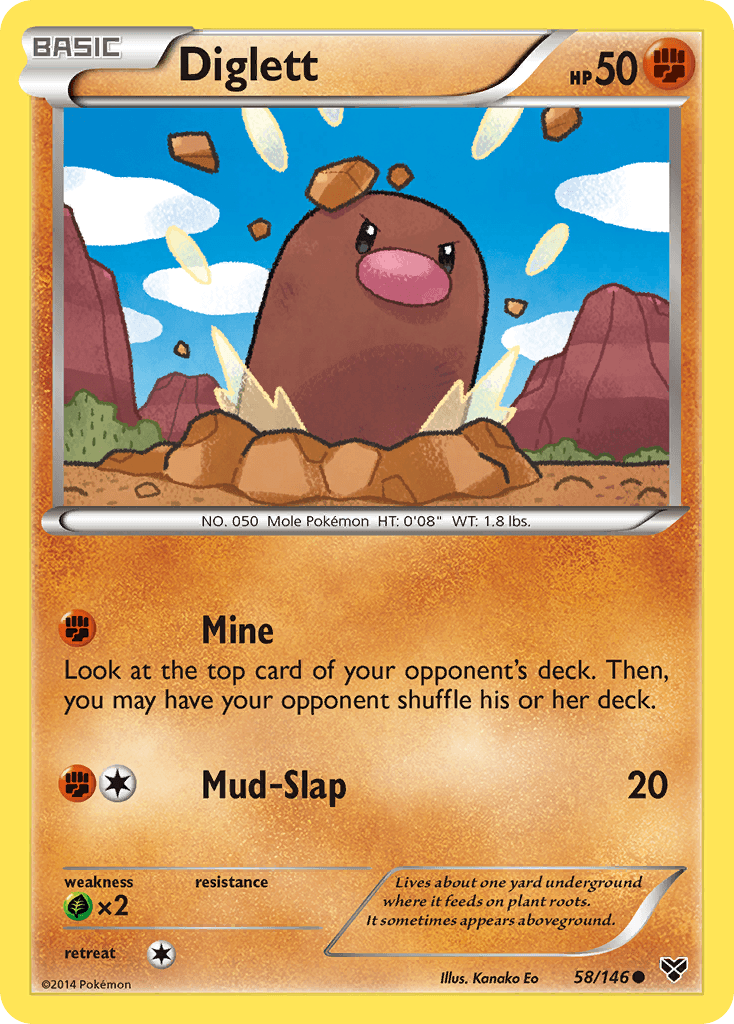 Diglett: XY