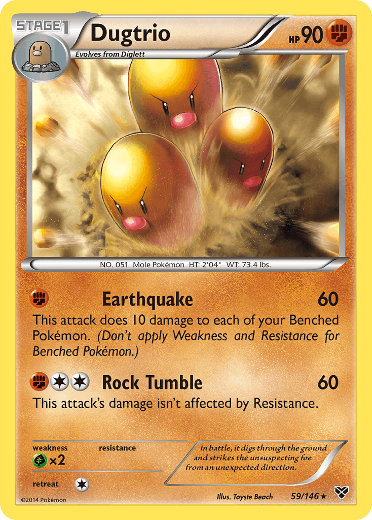 Dugtrio: XY