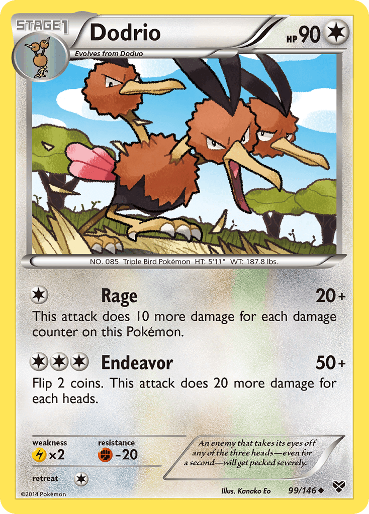 Dodrio: XY