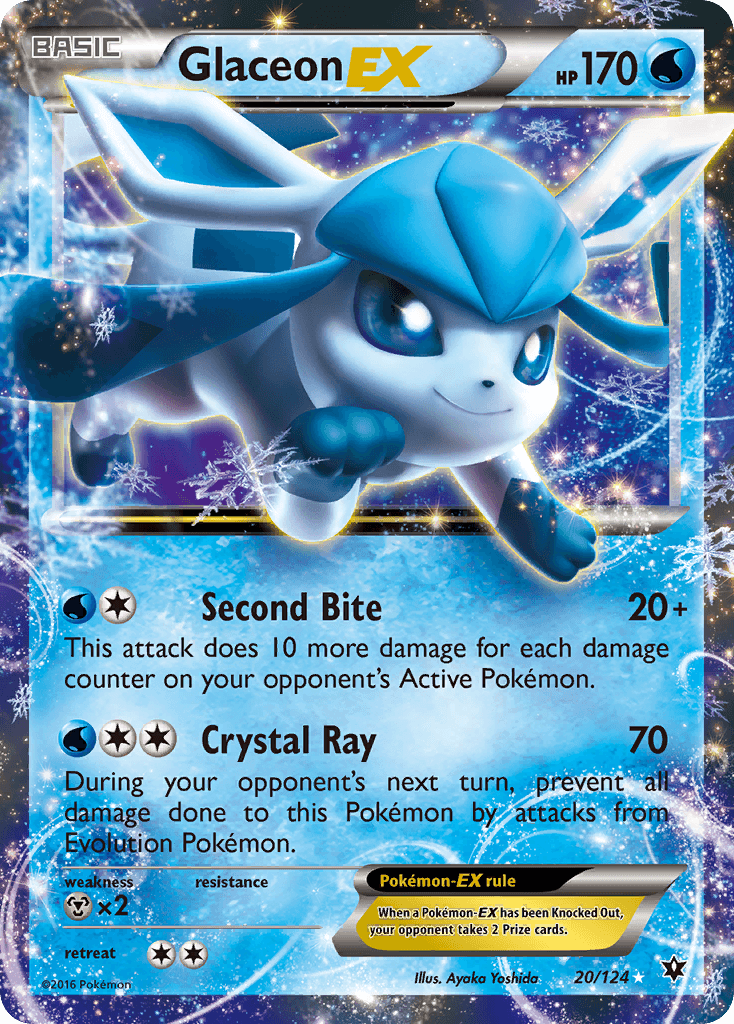 Glaceon-EX: Fates Collide