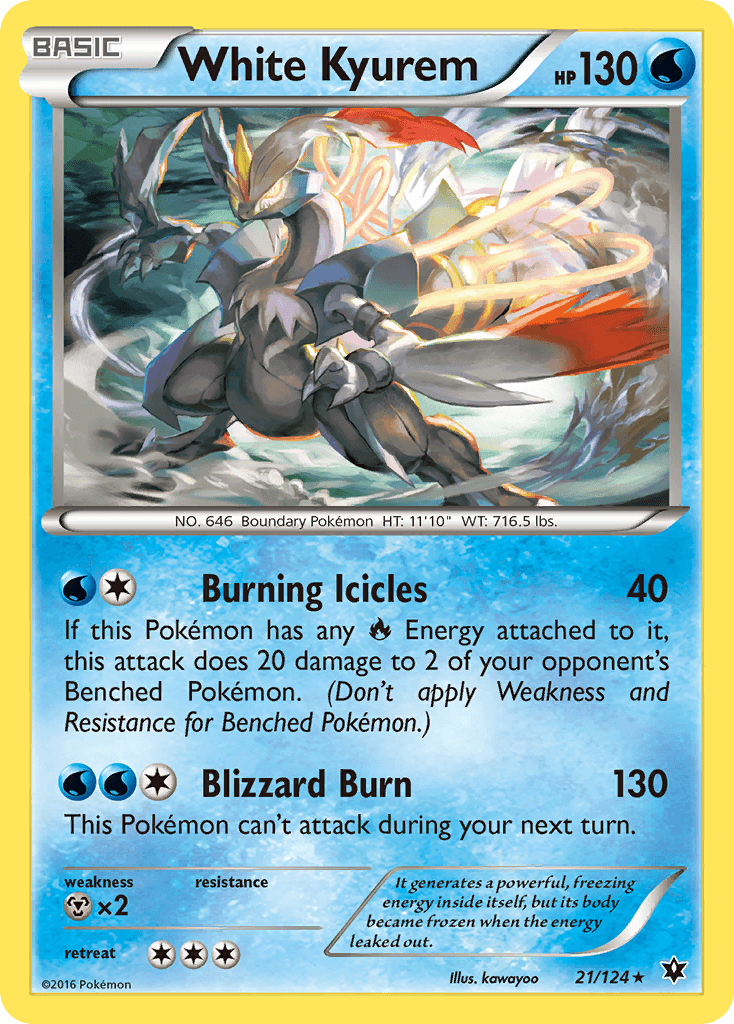 White Kyurem: Fates Collide