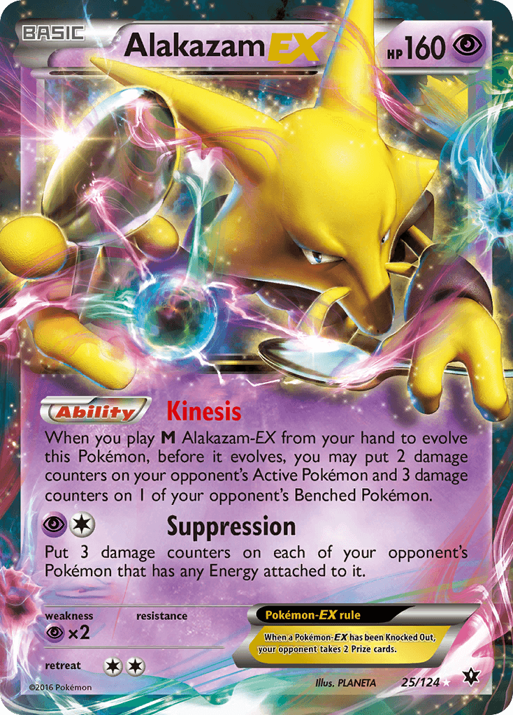 Alakazam-EX: Fates Collide