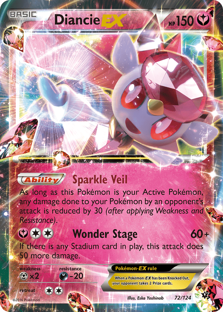 Diancie-EX: Fates Collide