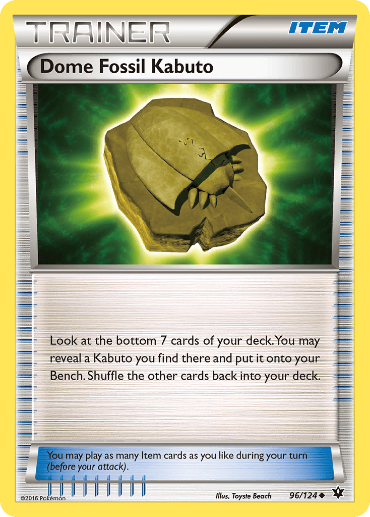 Dome Fossil Kabuto: Fates Collide