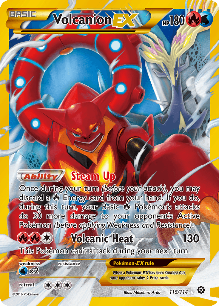 Volcanion-EX: Steam Siege