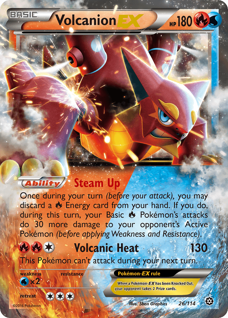 Volcanion-EX: Steam Siege