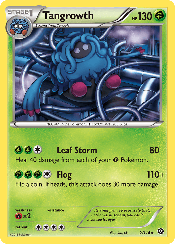 Tangrowth: Steam Siege