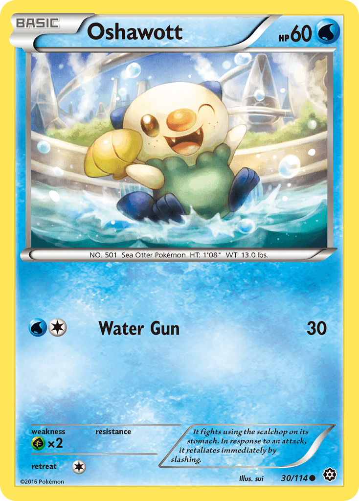 Oshawott: Steam Siege
