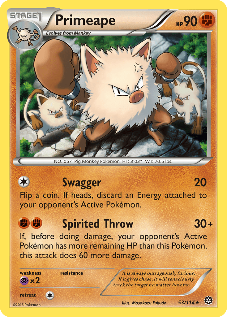 Primeape: Steam Siege