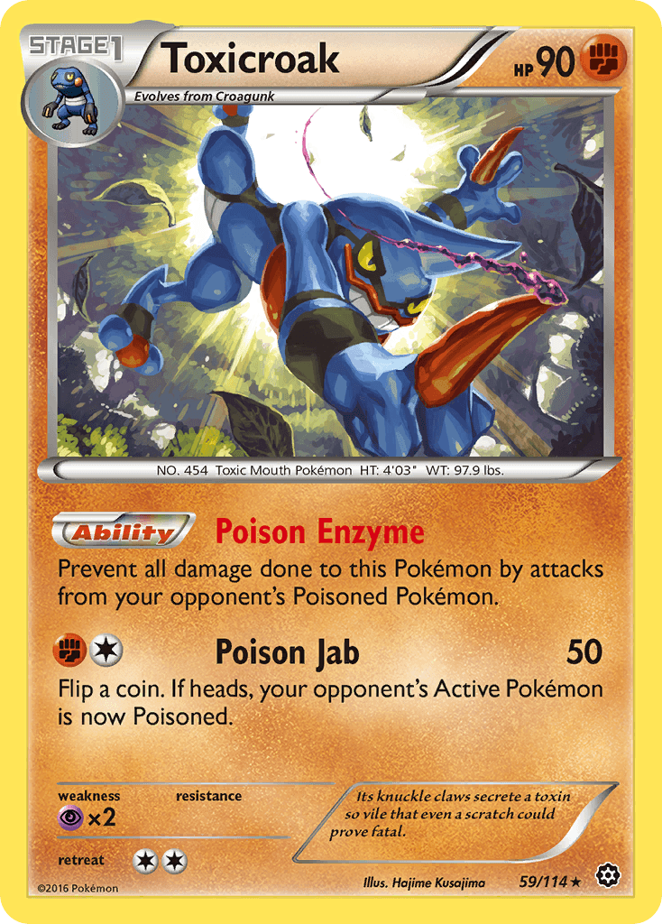 Toxicroak: Steam Siege