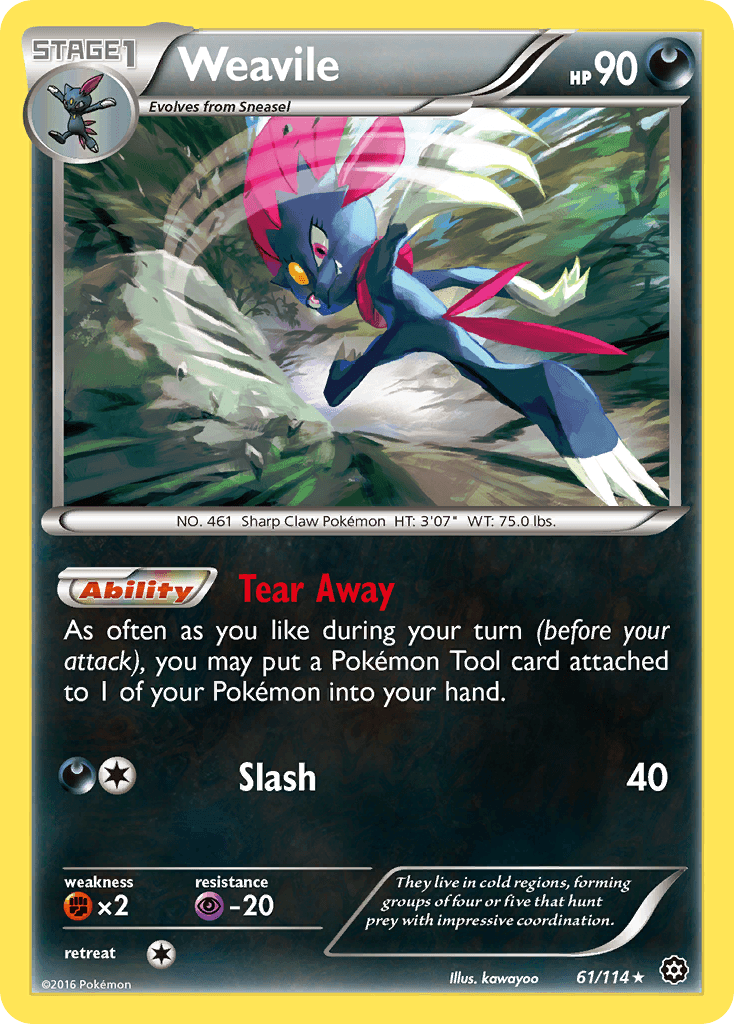 Weavile: Steam Siege