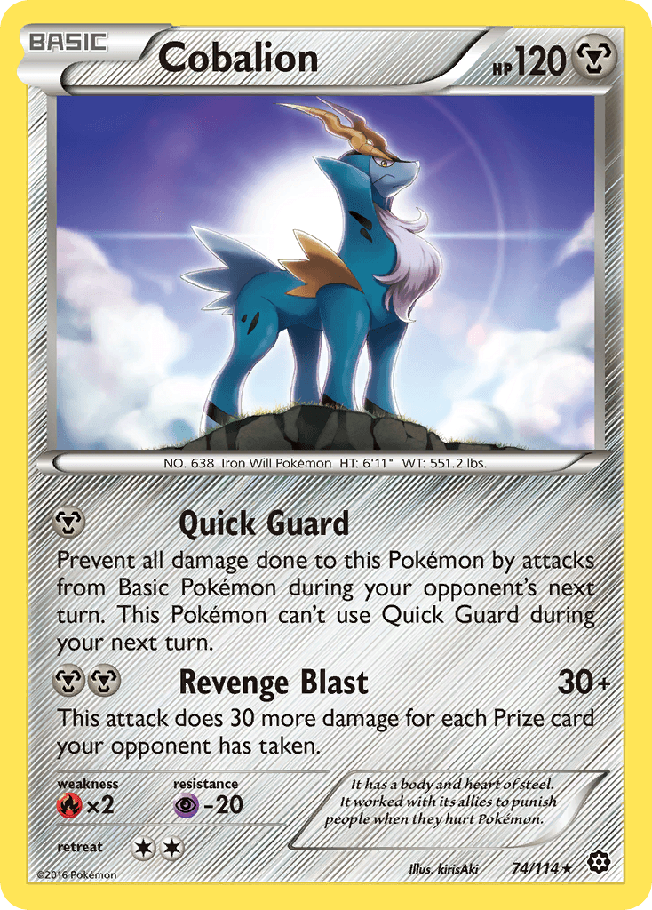 Cobalion: Steam Siege