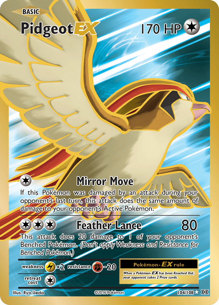 Pidgeot-EX: Evolutions