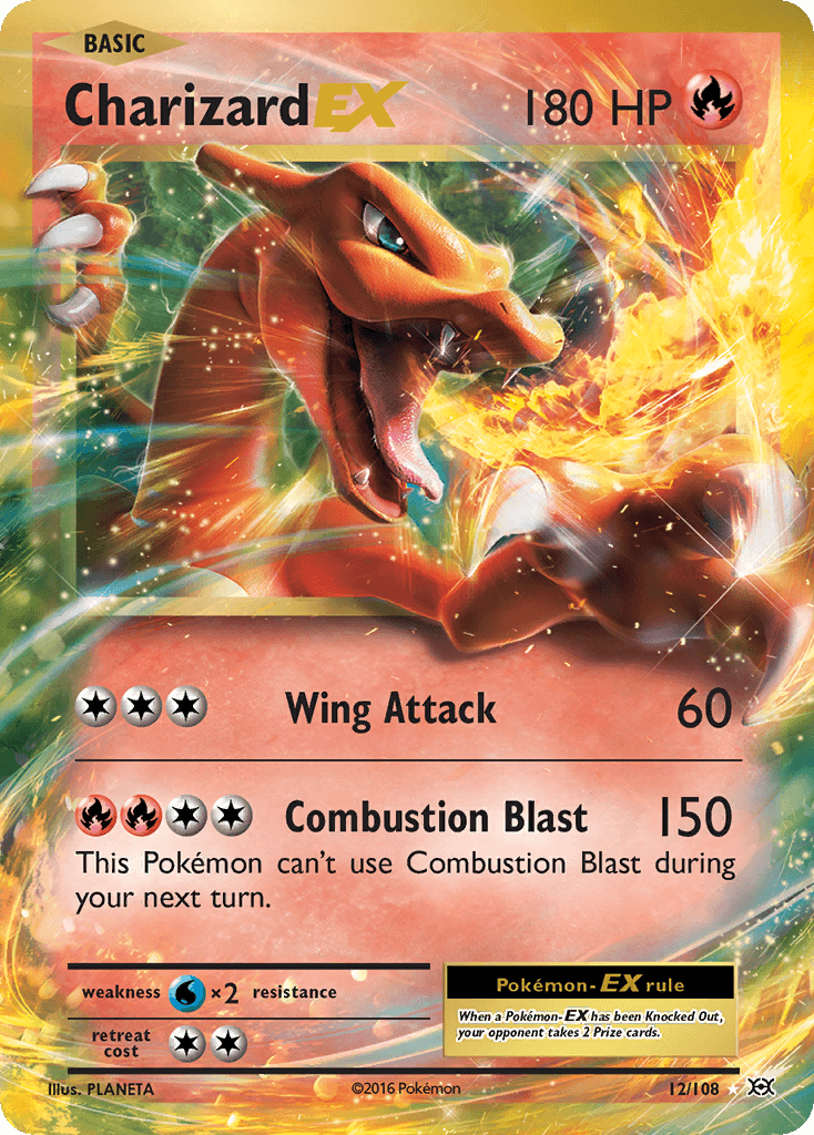 Charizard-EX: Evolutions