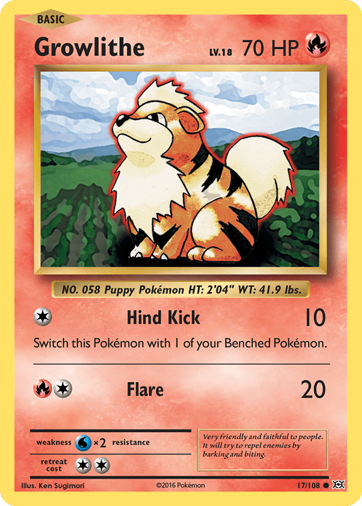 Growlithe: Evolutions