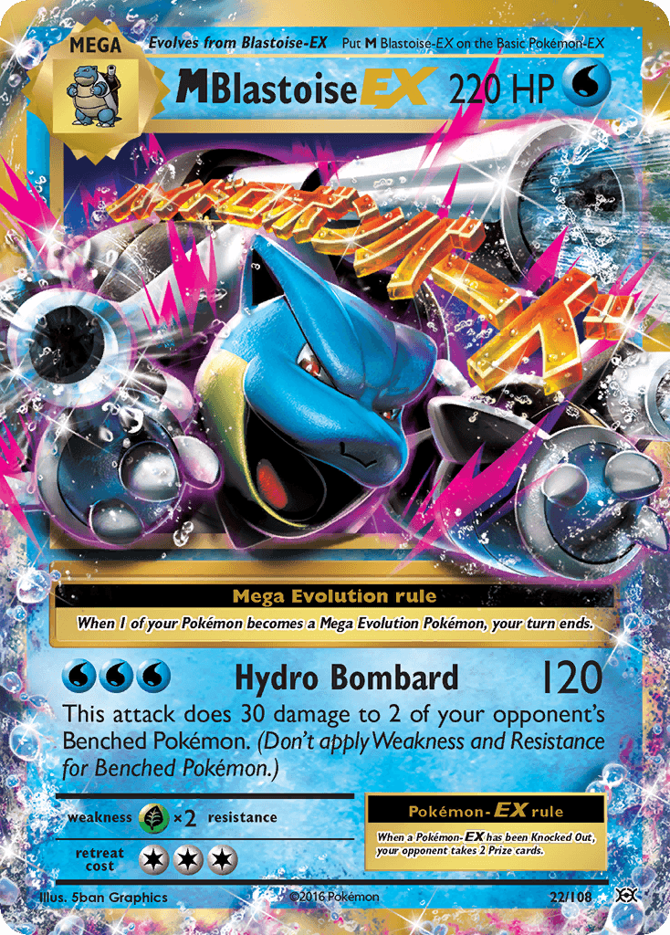 M Blastoise-EX: Evolutions