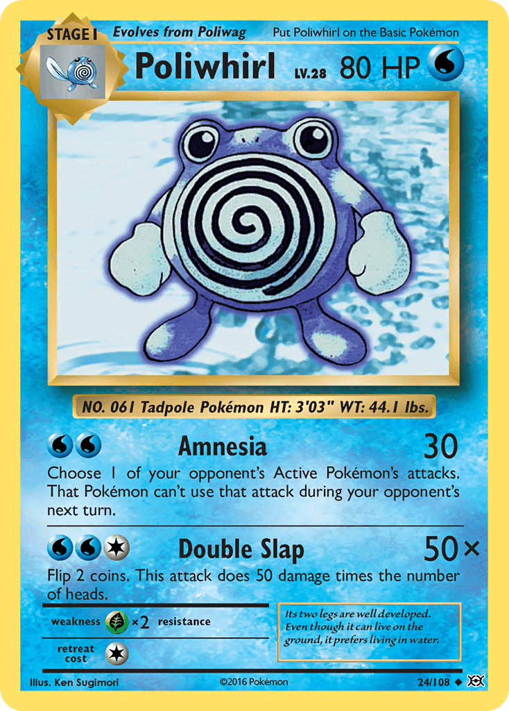 Poliwhirl: Evolutions