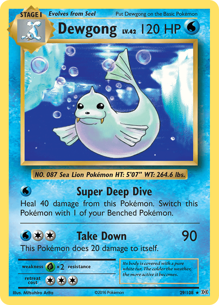 Dewgong: Evolutions