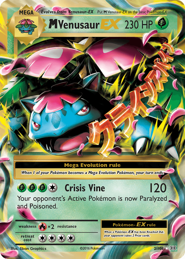 M Venusaur-EX: Evolutions