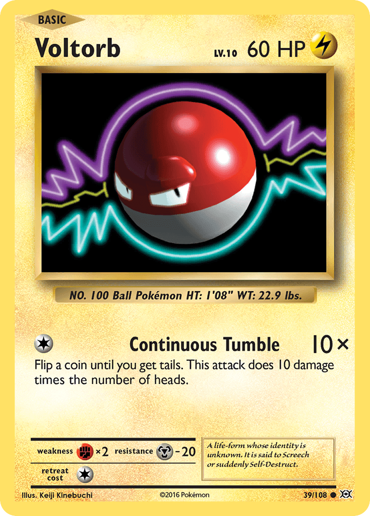 Voltorb: Evolutions