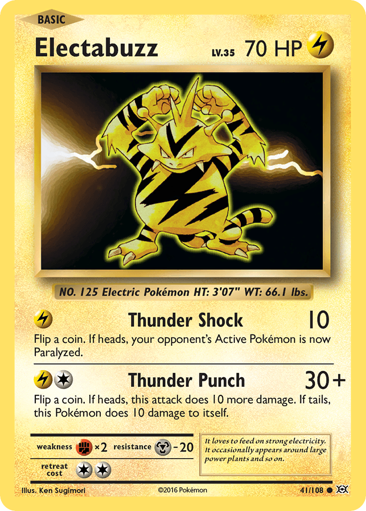 Electabuzz: Evolutions