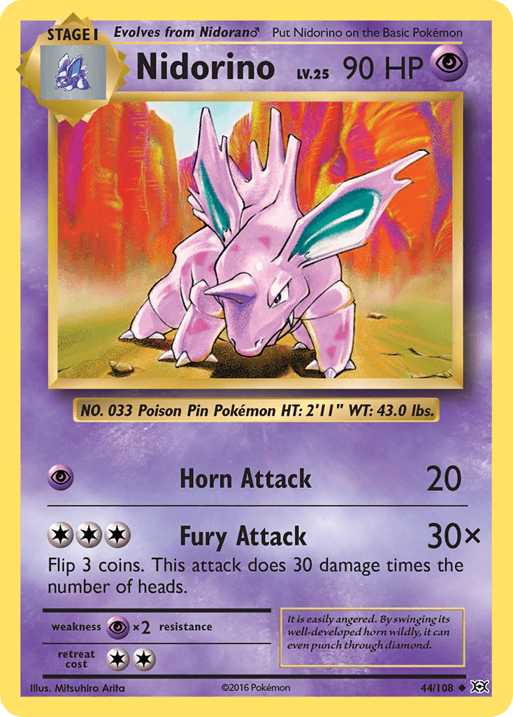 Nidorino: Evolutions