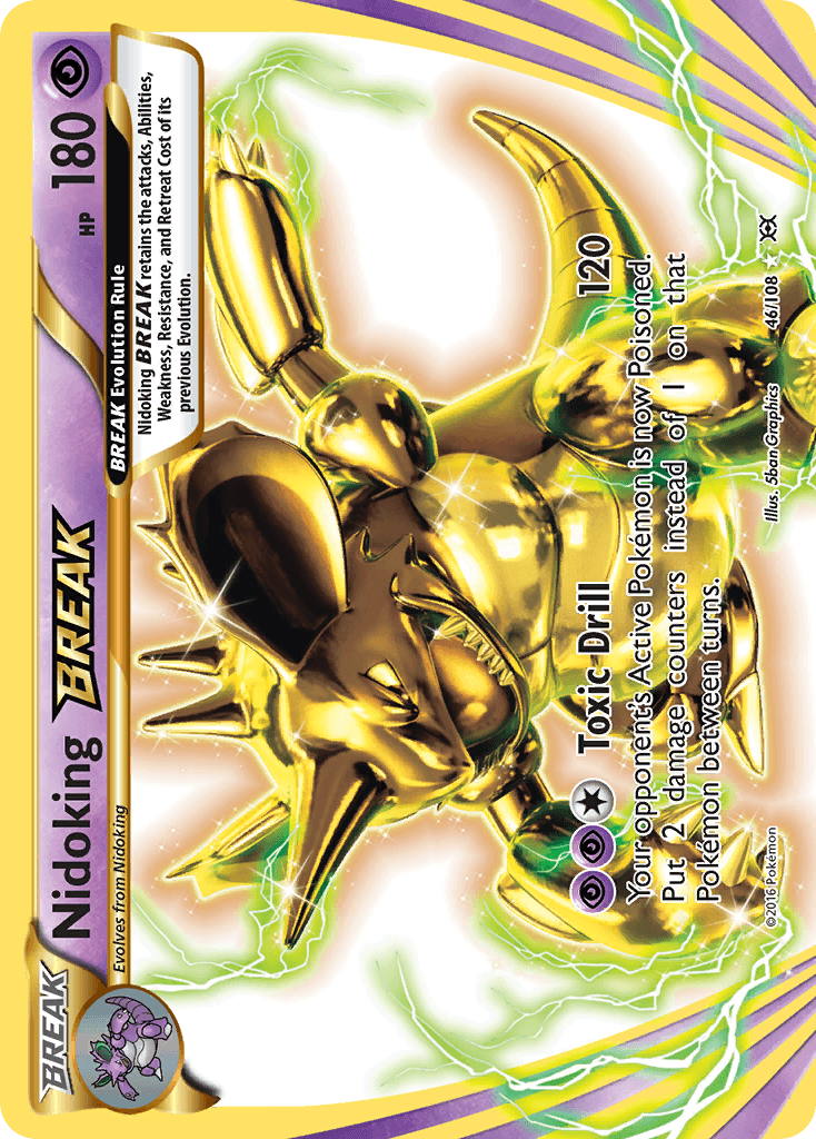 Nidoking BREAK: Evolutions